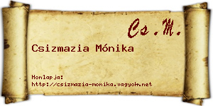 Csizmazia Mónika névjegykártya